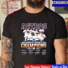 Houston Astros Team 2022 MLB World Series Champions Vintage T-Shirt