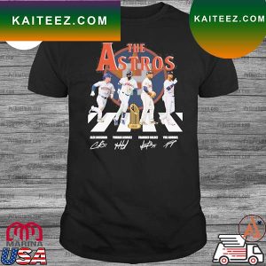 Houston Astros The astros alex bregman yordan alvarez framber valdez yuli gurriel signature T-shirt