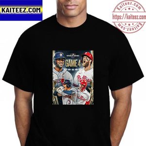 Houston Astros Vs Philadelphia Phillies Game 4 MLB World Series 2022 Vintage T-Shirt