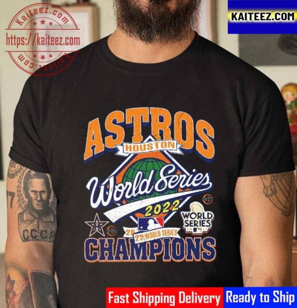 Houston Astros World Series 2022 Champion Style 90s Vintage T-Shirt