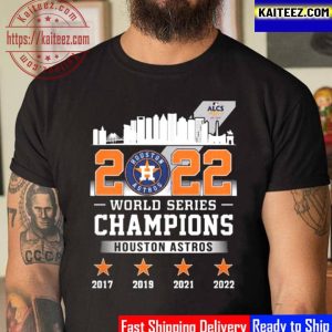 Houston Astros World Series Champions 2017 2022 Vintage T-Shirt