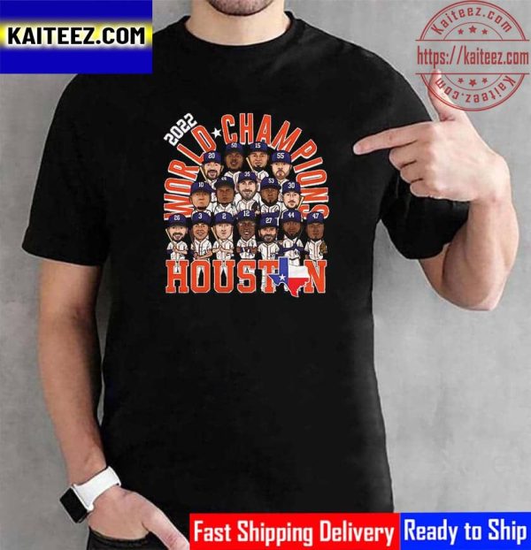 Houston Astros World Series Champions 2022 Vintage T-Shirt
