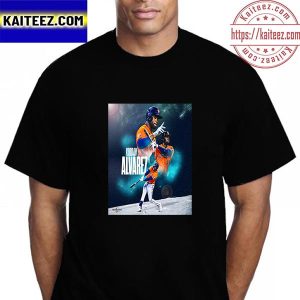Houston Astros Yordan Alvarez In 2022 MLB World Series Vintage T-Shirt