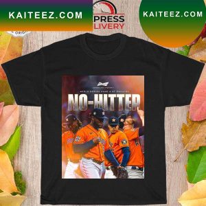 Houston Astros world series 2022 No -hitter T-shirt