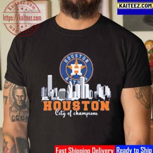 Houston City Of Champions Houston Astros 2022 World Series Champions Vintage T-Shirt