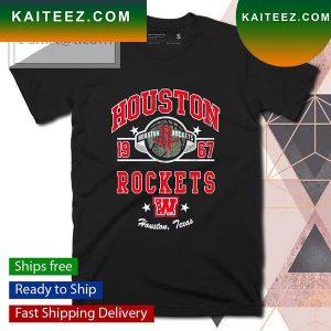 Houston Rockets Unk Rafter Flag T-shirt