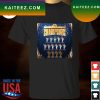 Houston astros 2022 world series champions signature roster T-shirt
