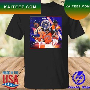 Houston astros mlb campeones de la serie mundial 2022 de la T-shirt