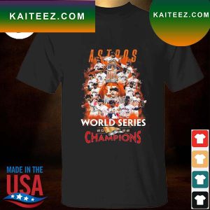 Houston astros world series champions 2022 cheer T-shirt