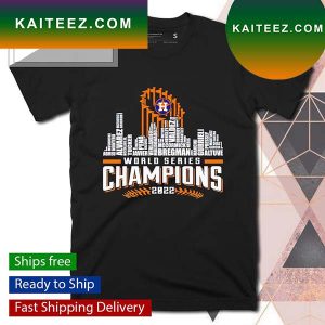 Houston city World Series Champions 2022 T-shirt