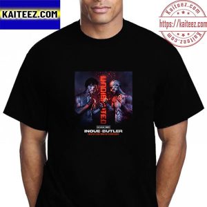 Inoue Vs Butler Undisputed Bantamweight Championship Official Poster Vintage T-Shirt