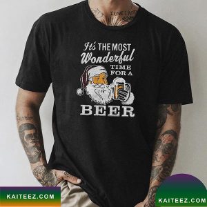 It Is The Most Wonderful Time For A Beer Fan Gifts T-Shirt