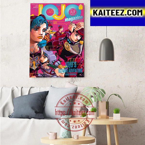 JOJO Magazine 2022 Winter Art Decor Poster Canvas