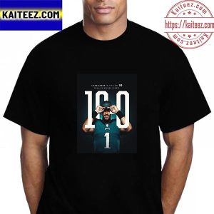 Jalen Hurts 10 Regular Season Starts Vintage T-Shirt