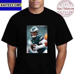 Jalen Hurts 102 Rushing Yards In The First Quarter Vintage T-Shirt