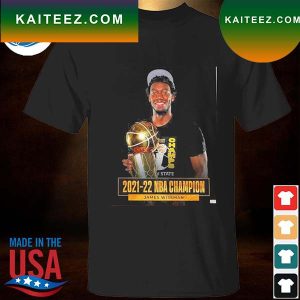 James Wiseman 2021 2022 nba champion T-shirt