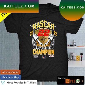 Joey Logano Starter 2022 NASCAR Cup Series Champion T-shirt