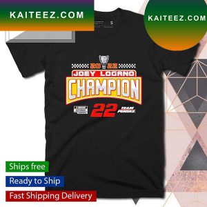 Joey Logano Team Penske 2022 NASCAR Cup Series Champion T-shirt
