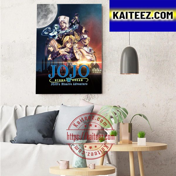 Jojo Stone Ocean Art Decor Poster Canvas