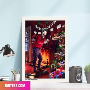 Joker DC Comics Dont Be Fooled Christmas Theme Poster