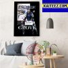 Jose Trevino New York Yankees Rawlings Sports 2022 AL Platinum Glove Award Art Decor Poster Canvas