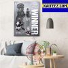 Jose Trevino New York Yankees Rawlings Sports 2022 AL Platinum Glove Award Art Decor Poster Canvas
