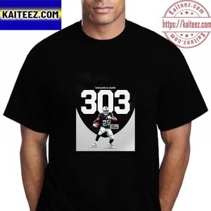 Josh Jacobs 303 Total Yards Vs Seattle Seahawks Vintage T-Shirt