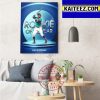Julio Rodriguez Is 2022 AL Rookie Of The Year Art Decor Poster Canvas