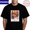 Justin Fields 178 Rush Yards Most Rushing Yards By A QB Vintage T-Shirt