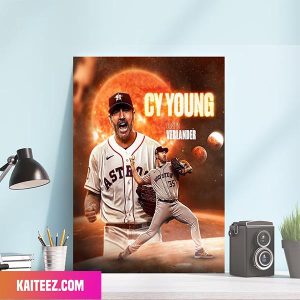 Justin Verlander Adds Onto His Hall Of Fame Resume With Third Cy Young Award Poster