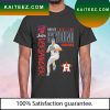 Justin Verlander Houston Astros 2022 AL CY Young Award T-Shirt
