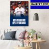 Justin Verlander Win 3 CY Young Awards In MLB History Art Decor Poster Canvas