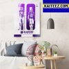 K State Football No 10 College Football Playoff Art Decor Poster Canvas
