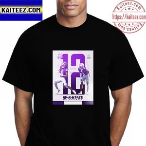 K State Football No 12 College Football Playoff Vintage T-Shirt
