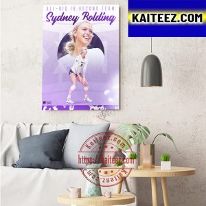 K State Volleyball Sydney Bolding All Big 12 Second Team Art Decor Poster Canvas