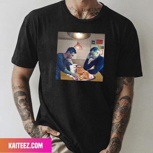 KFC x Louis Vuitton Collab With Messi and Ronaldo Funny Picture Fan Gifts T-Shirt