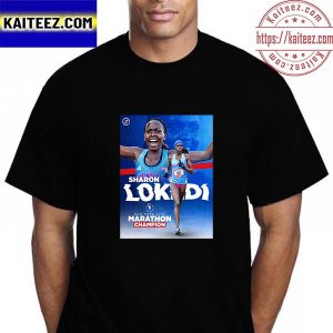 Kansas Alum Sharon Lokedi Wins NYC Marathon Vintage T-Shirt