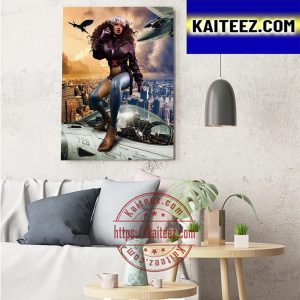 Keke Palmer Dresses Up As Rogue Of Key TV Network X Men Origins Art Decor Poster Canvas