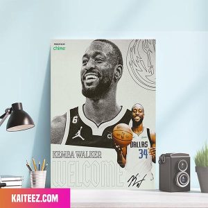Kemba Walker Welcome To The Squad Dallas Mavericks Poster