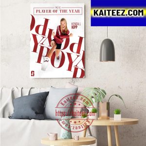 Kendall Kipp PAC 12 Conference Player Of The Year Art Decor Poster Canvas