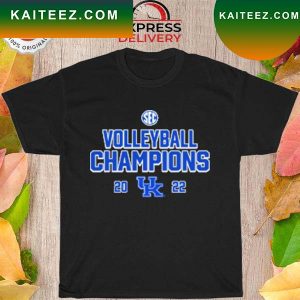 Kentucky wilDcats 2022 sec volleyball champions season T-shirt