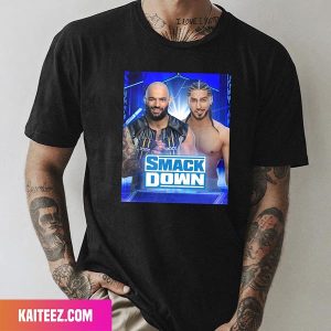 King Ricochet x Mustafa Ali Will Collide in a WWE Smack Down Fan Gifts T-Shirt