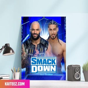 King Ricochet x Mustafa Ali Will Collide in a WWE Smack Down Poster
