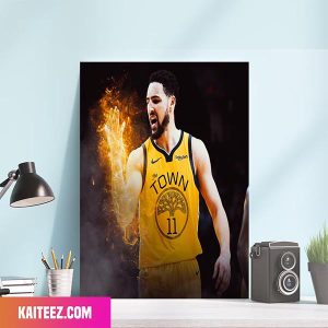Klay Thompson Erupts As The Warriors Beat The Rockets Poster