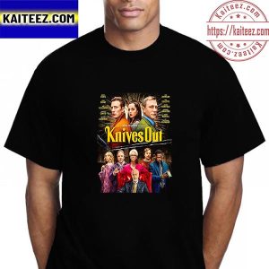 Knives Out Official Poster Vintage T-Shirt