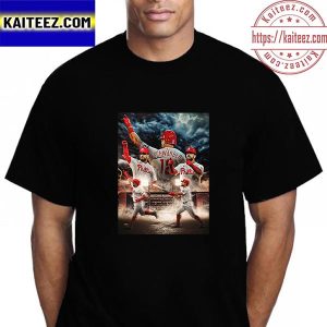 Kyle Schwarber Philadelphia Phillies In 2022 MLB World Series Vintage T-Shirt
