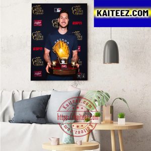 Kyle Tucker 2022 Rawlings Gold Glove Award Winner Art Decor Poster Canvas