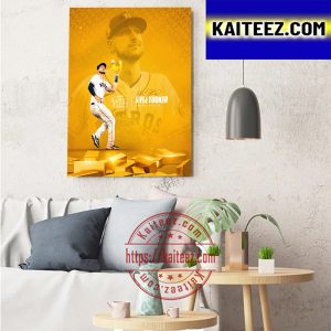 Kyle Tucker Right Field 2022 Rawlings Gold Glove Award Winner Art Decor Poster Canvas