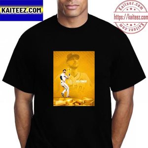 Kyle Tucker Right Field 2022 Rawlings Gold Glove Award Winner Vintage T-Shirt