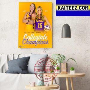 Kylie DeBerg And Ellie Shank Are USA Volleyball Womens Beach Collegiate Champions Art Decor Poster Canvas